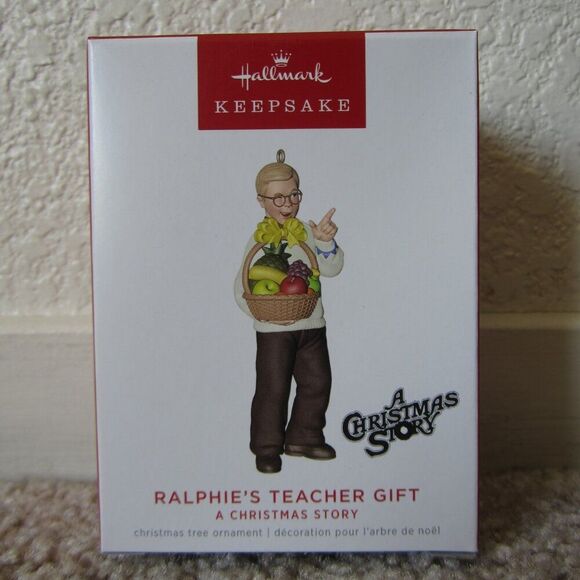 Ralphie's Teacher Gift A Christmas Story 2022 Hallmark ornament - Picture 3 of 6